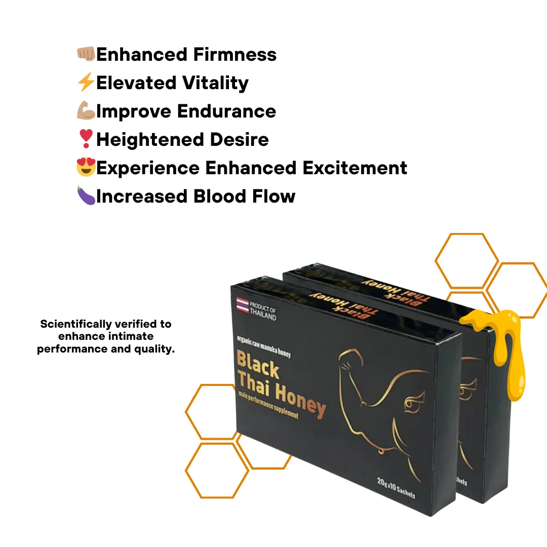 Black Thai Honey Box of 10 - Image 3