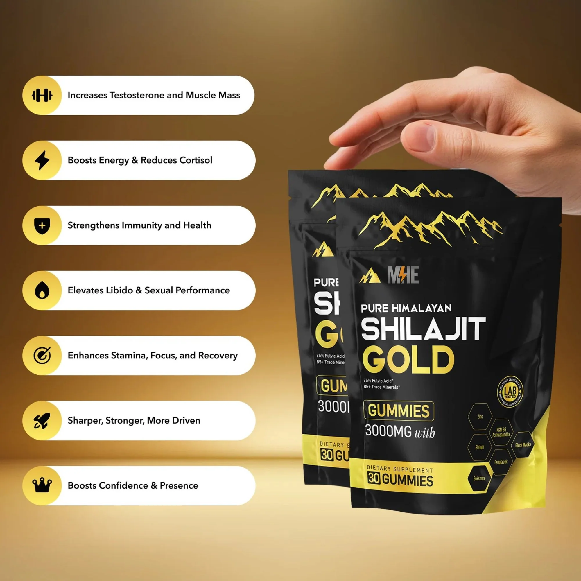 Pure Shilajit Gummies - Image 2